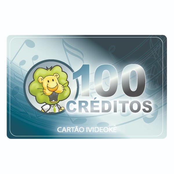 CARTÃO PRÉ PAGO 100 CRÉDITOS | Videoke