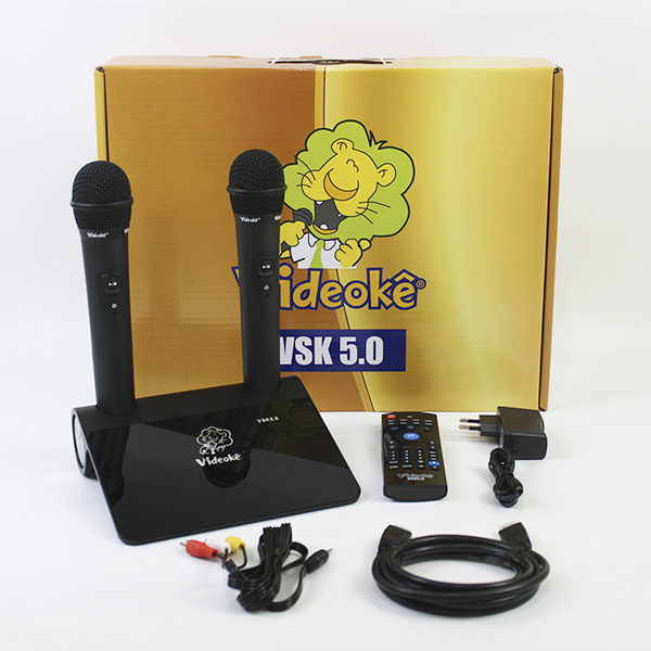 Promoção aparelho de Karaokê modelo VSK 5.0 com 11.999 músicas (TOP DE LINHA) | Videoke