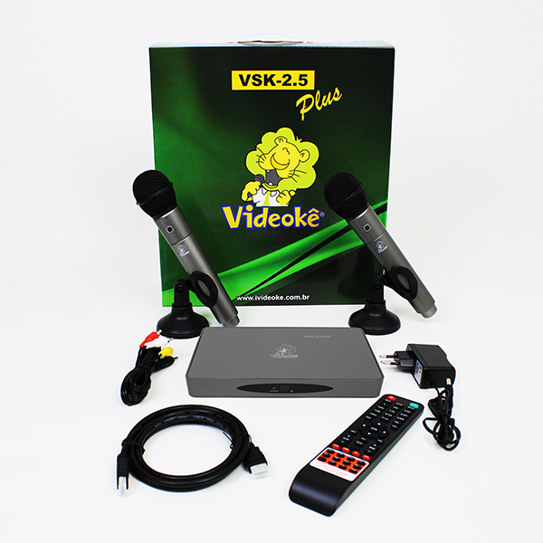 Videokê VSK 2.5 plus com 11.999 músicas | Videoke